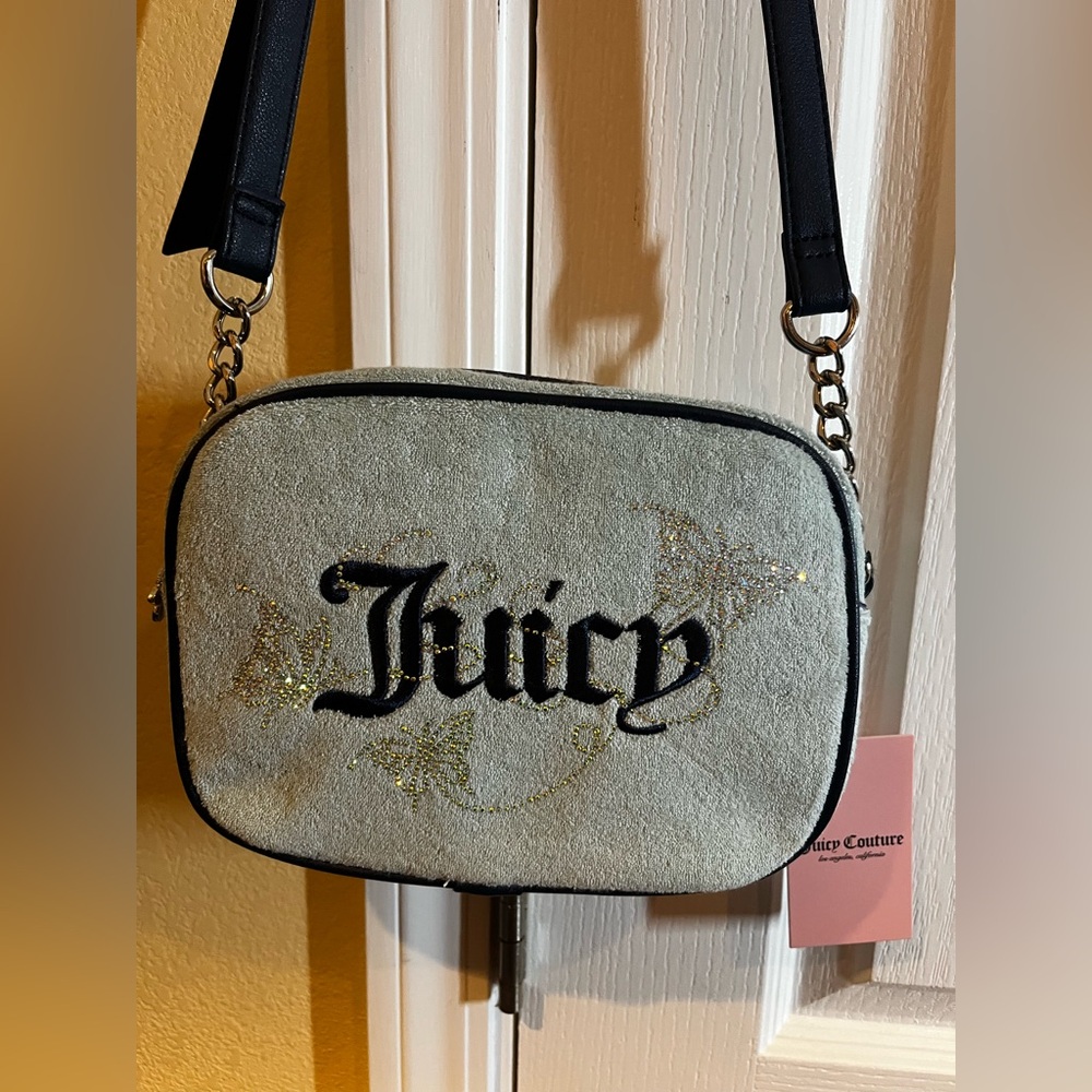 Juicy Couture Wingin It Camera Bag Turquoise NWT